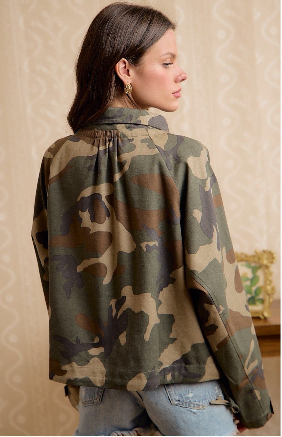Camo Jacket - DENIM & ONYX