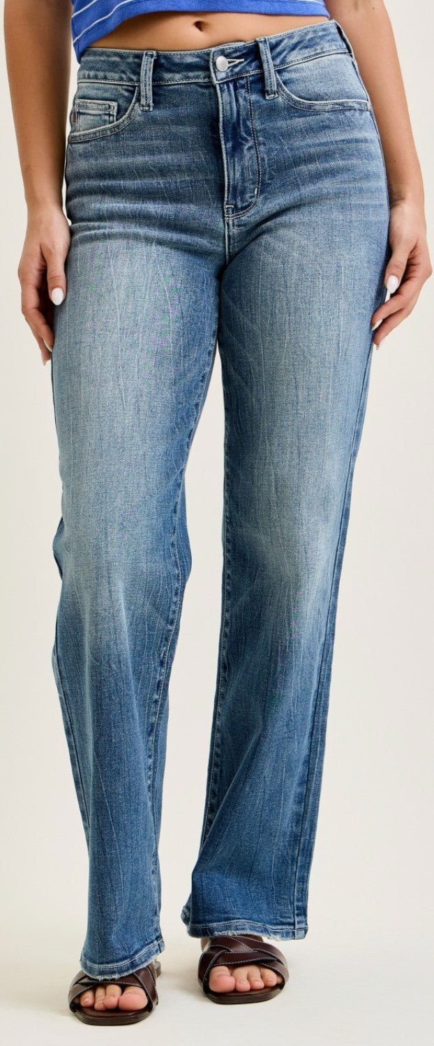 Mr 90s Straight - Judy Blue - DENIM & ONYX