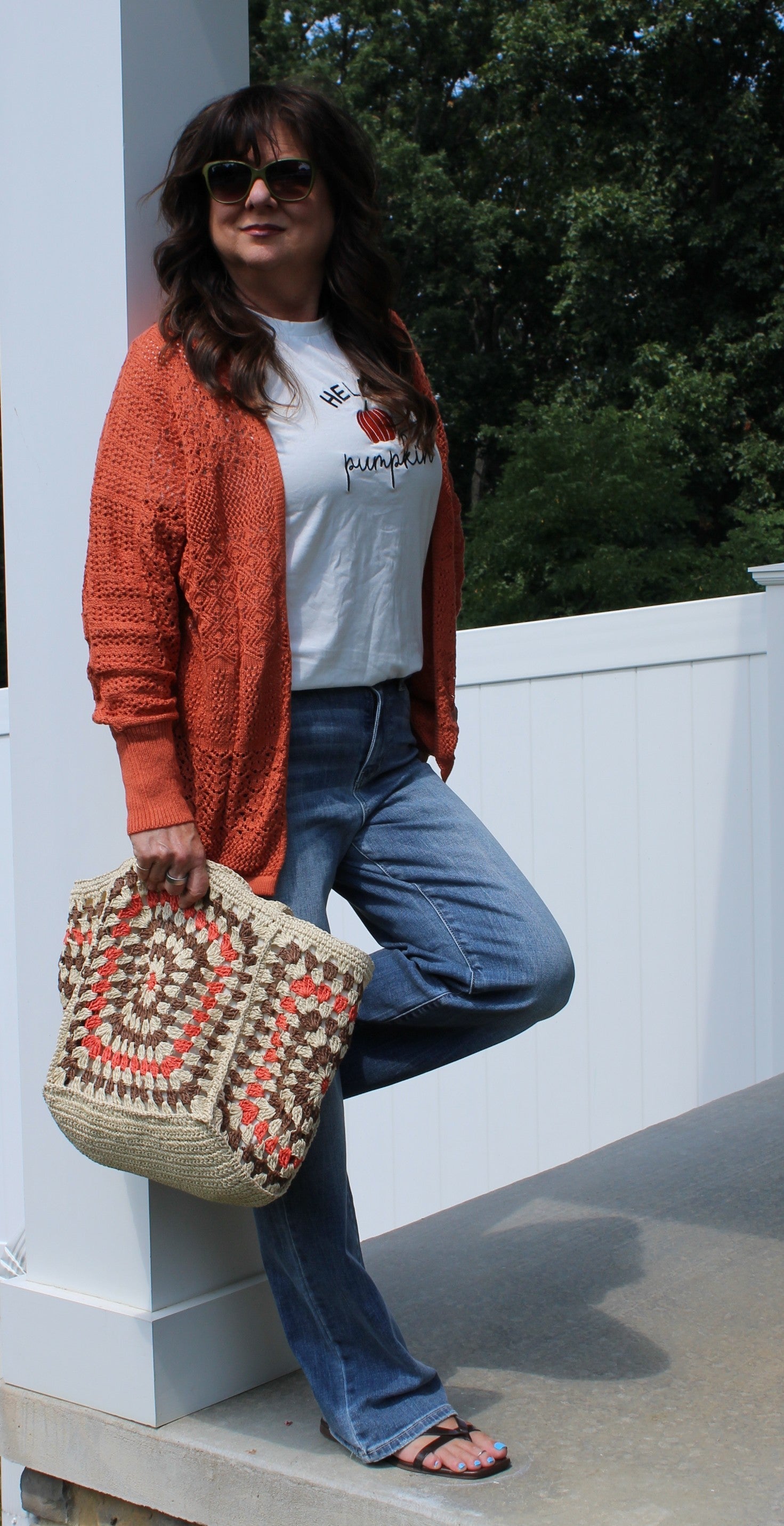 Pumpkin T-shirt - DENIM & ONYX