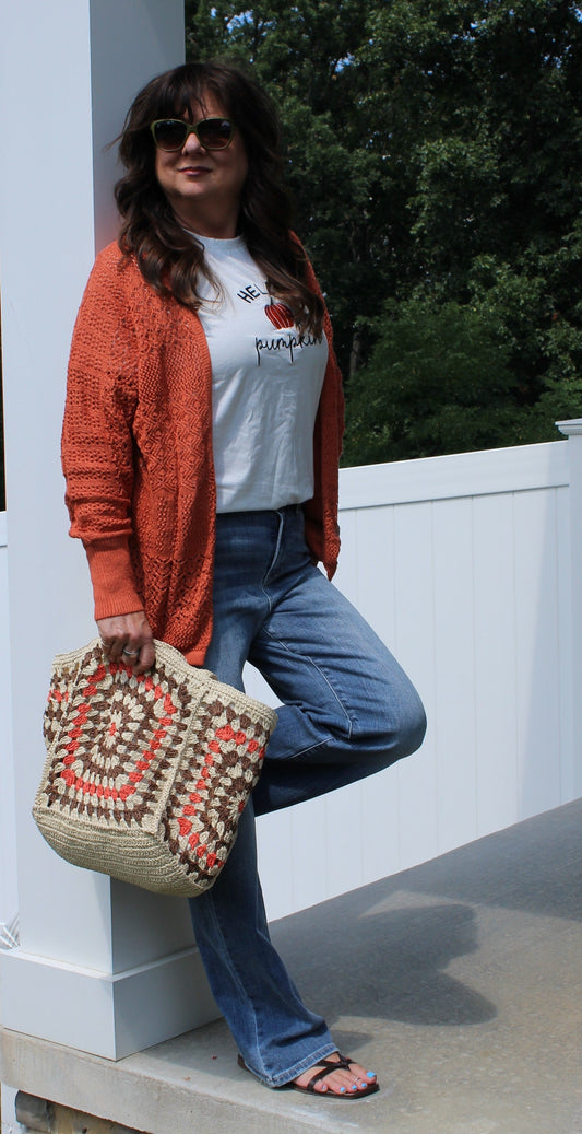 Pumpkin T-shirt - DENIM & ONYX