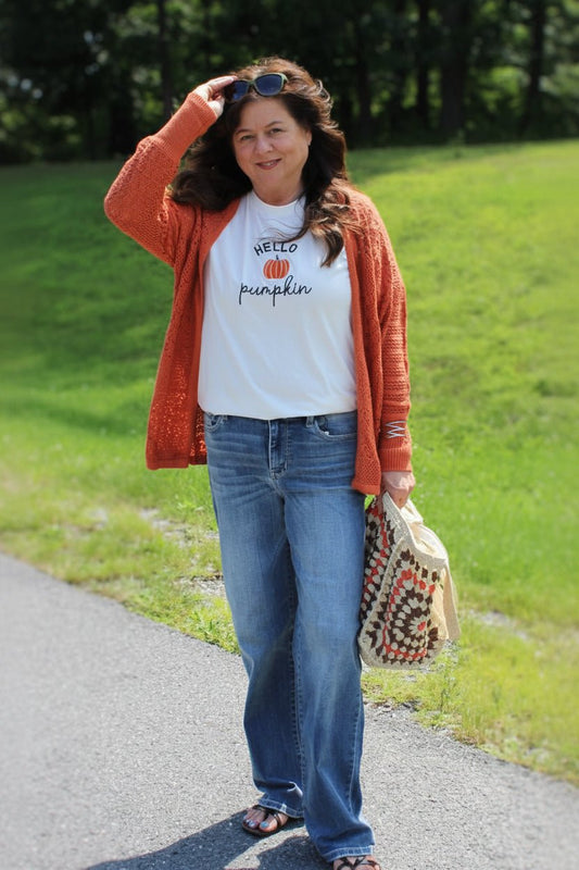 Pumpkin T-shirt - DENIM & ONYX